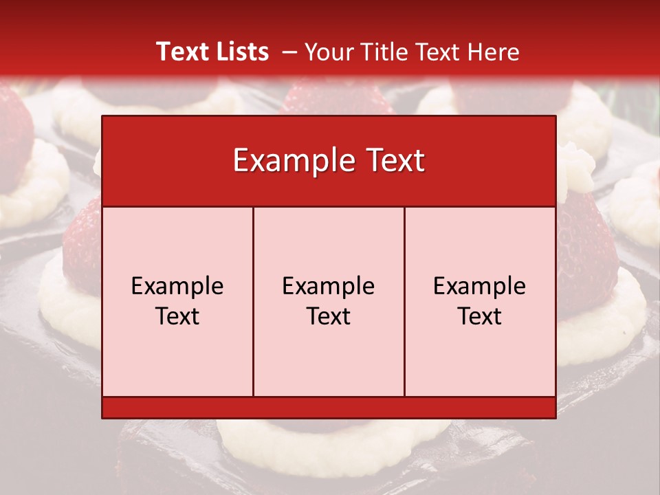 Brown Holiday Brownie PowerPoint Template