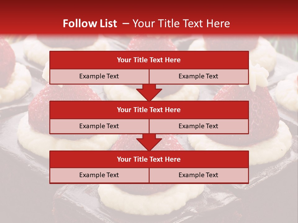 Brown Holiday Brownie PowerPoint Template