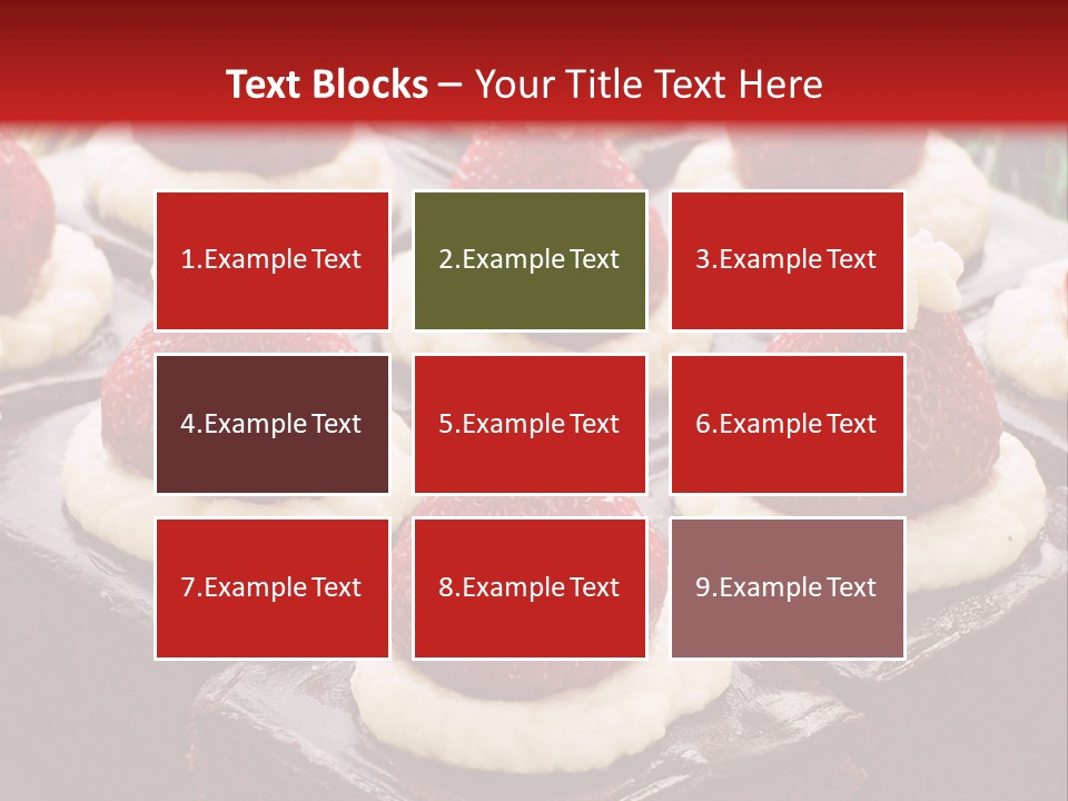 Brown Holiday Brownie PowerPoint Template