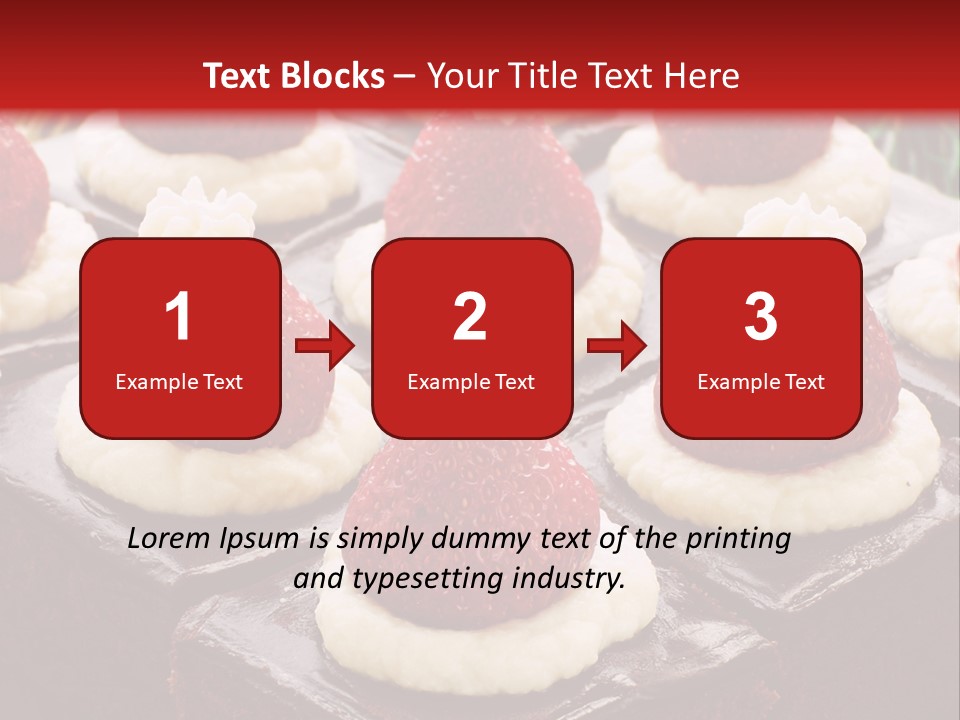 Brown Holiday Brownie PowerPoint Template