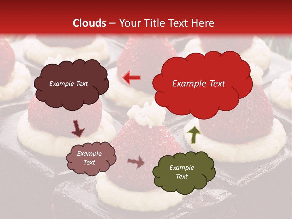 Brown Holiday Brownie PowerPoint Template
