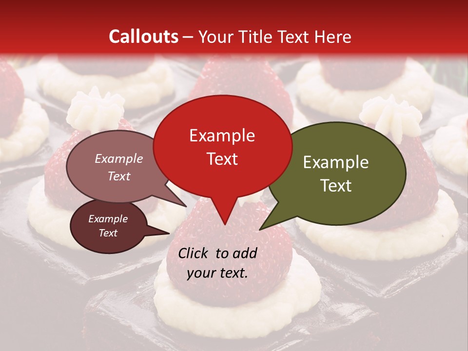 Brown Holiday Brownie PowerPoint Template