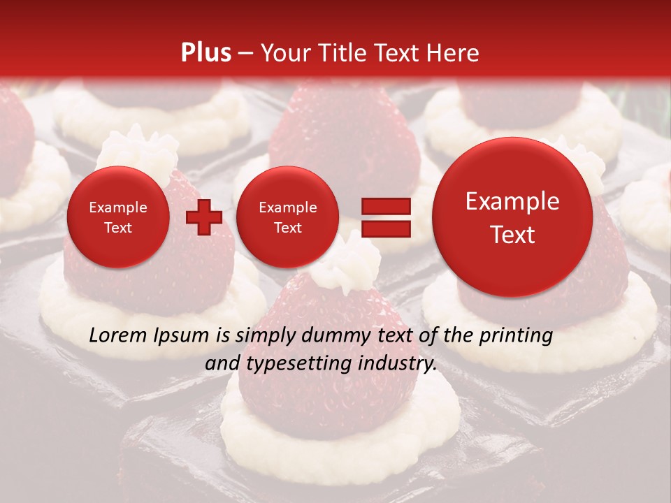 Brown Holiday Brownie PowerPoint Template