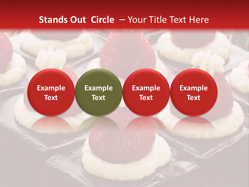 Brown Holiday Brownie PowerPoint Template