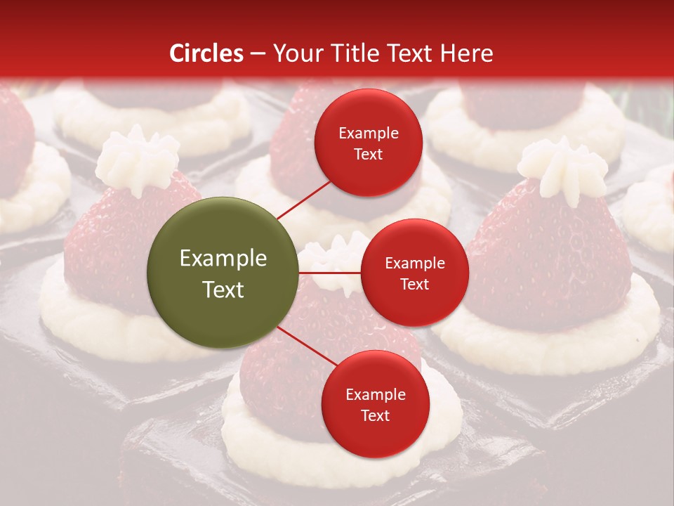 Brown Holiday Brownie PowerPoint Template