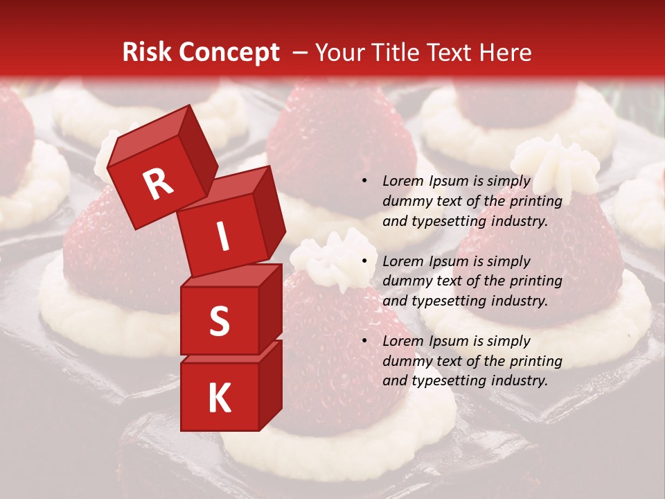 Brown Holiday Brownie PowerPoint Template