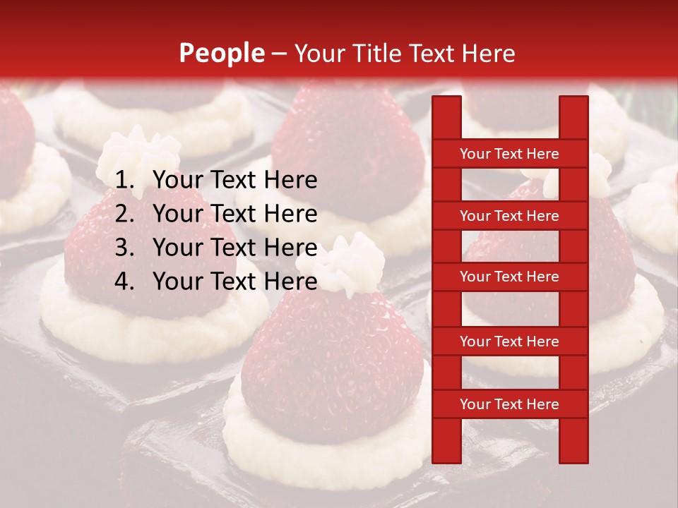 Brown Holiday Brownie PowerPoint Template