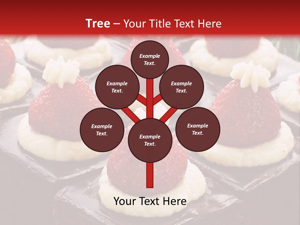 Brown Holiday Brownie PowerPoint Template