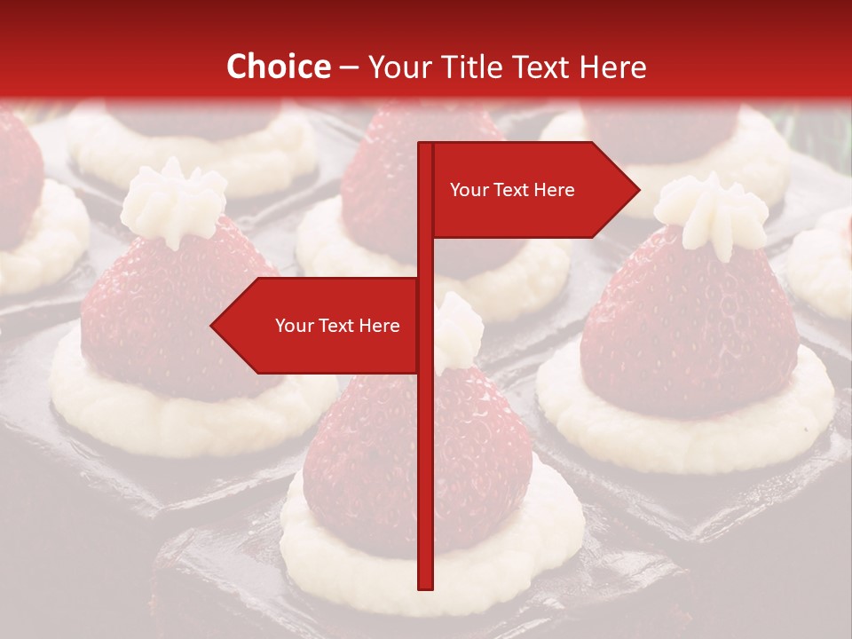 Brown Holiday Brownie PowerPoint Template