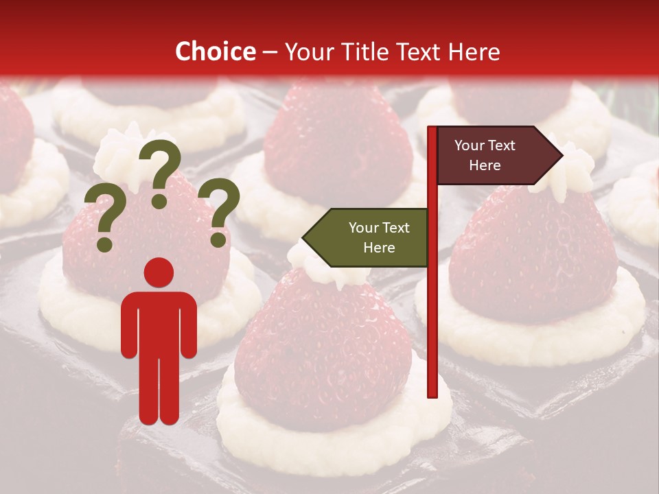 Brown Holiday Brownie PowerPoint Template
