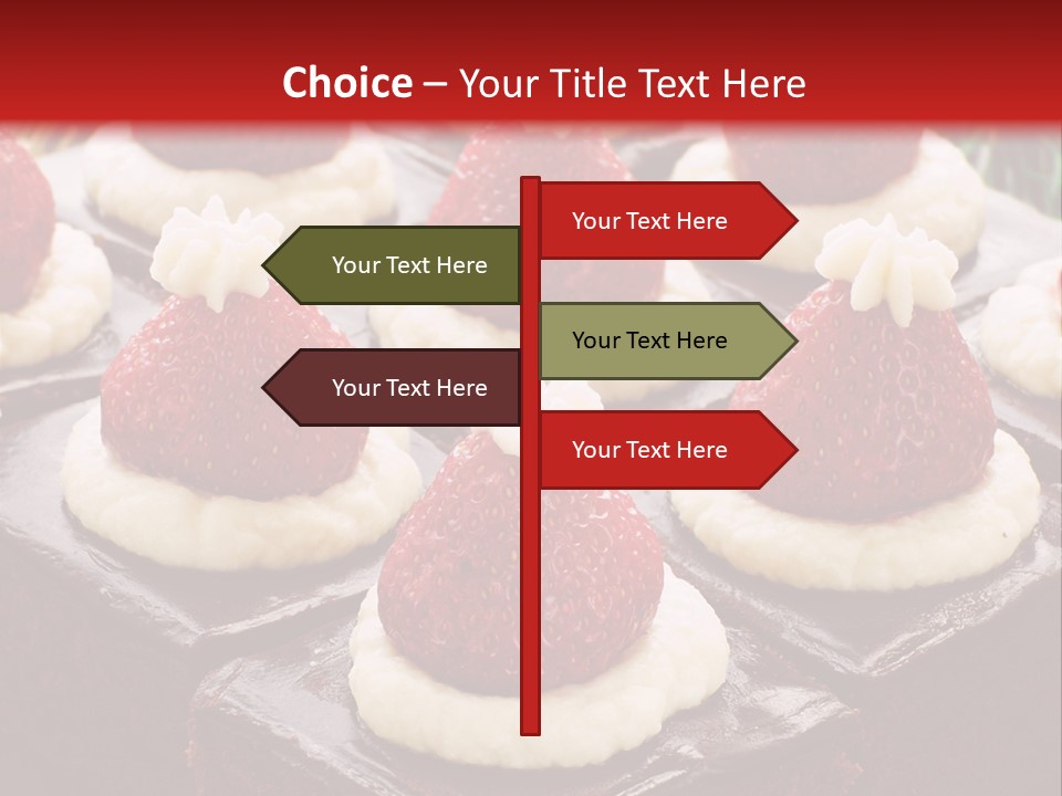 Brown Holiday Brownie PowerPoint Template