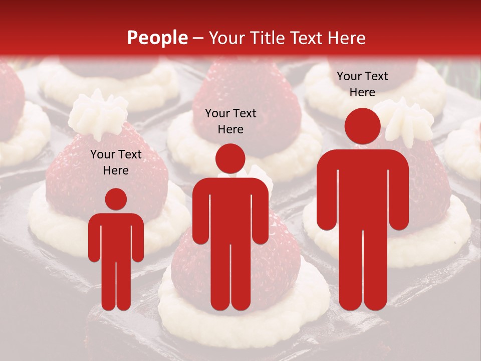 Brown Holiday Brownie PowerPoint Template