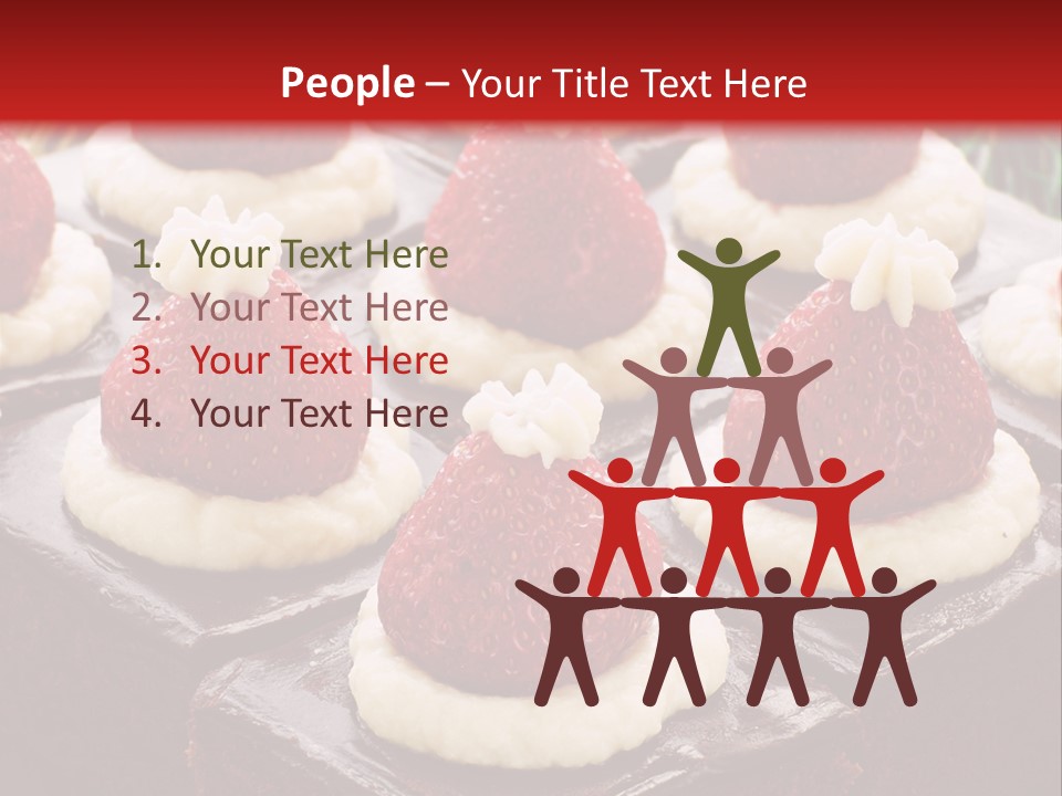 Brown Holiday Brownie PowerPoint Template