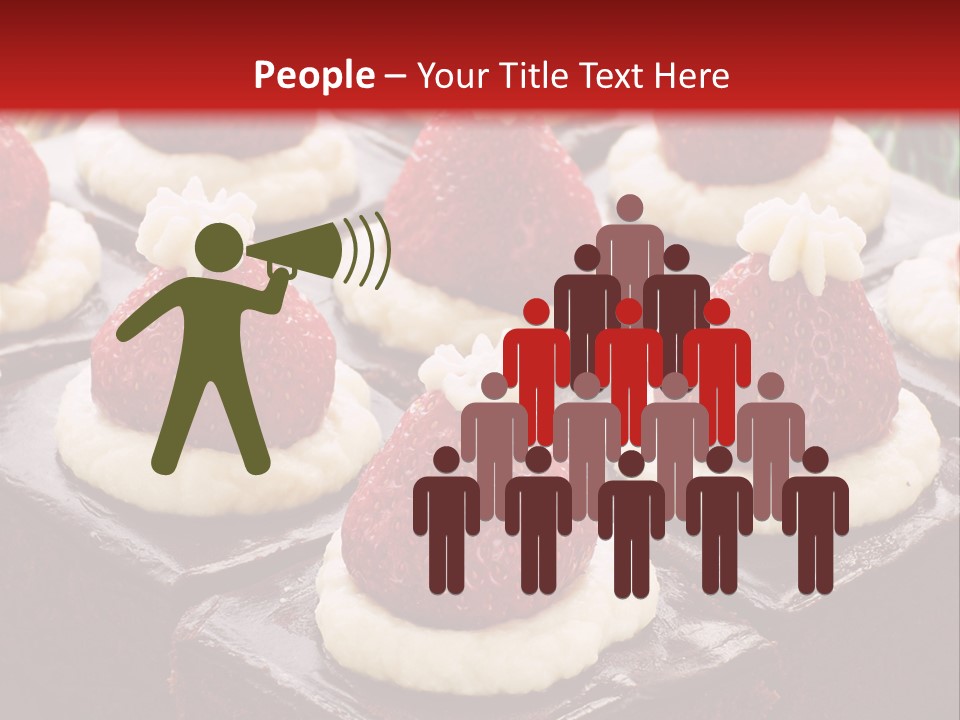 Brown Holiday Brownie PowerPoint Template