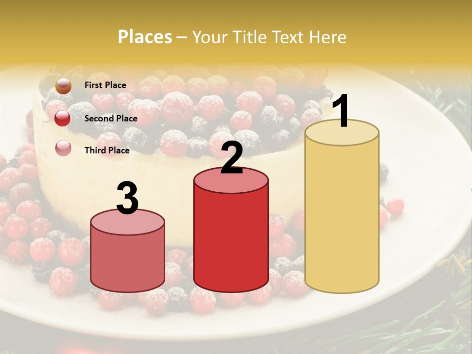 Red Xmas Sweet PowerPoint Template