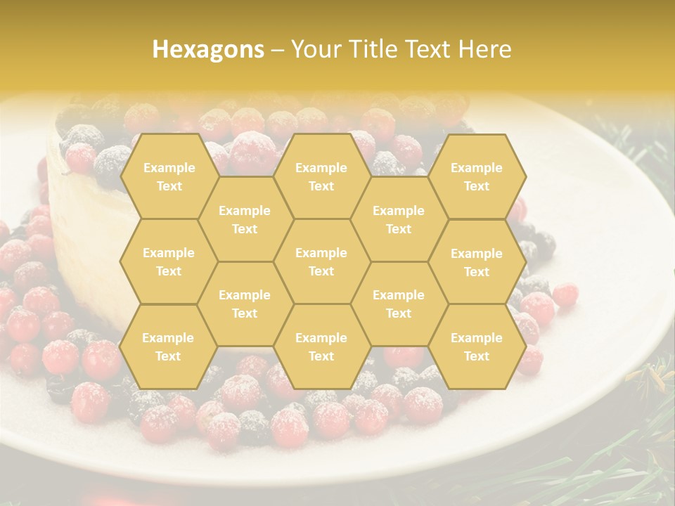 Red Xmas Sweet PowerPoint Template