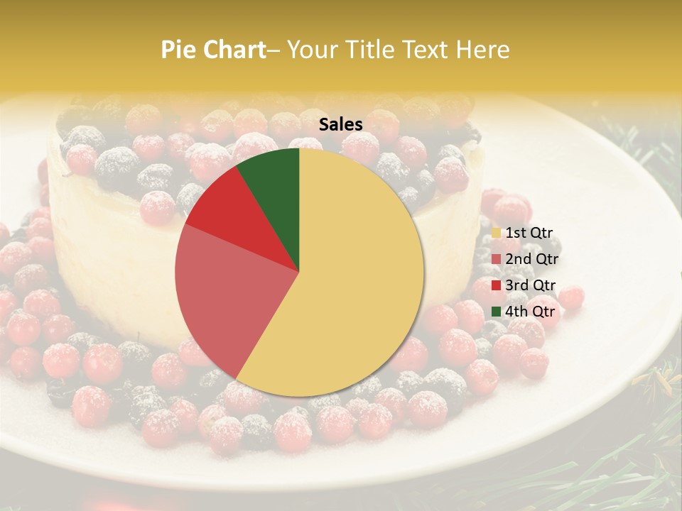 Red Xmas Sweet PowerPoint Template