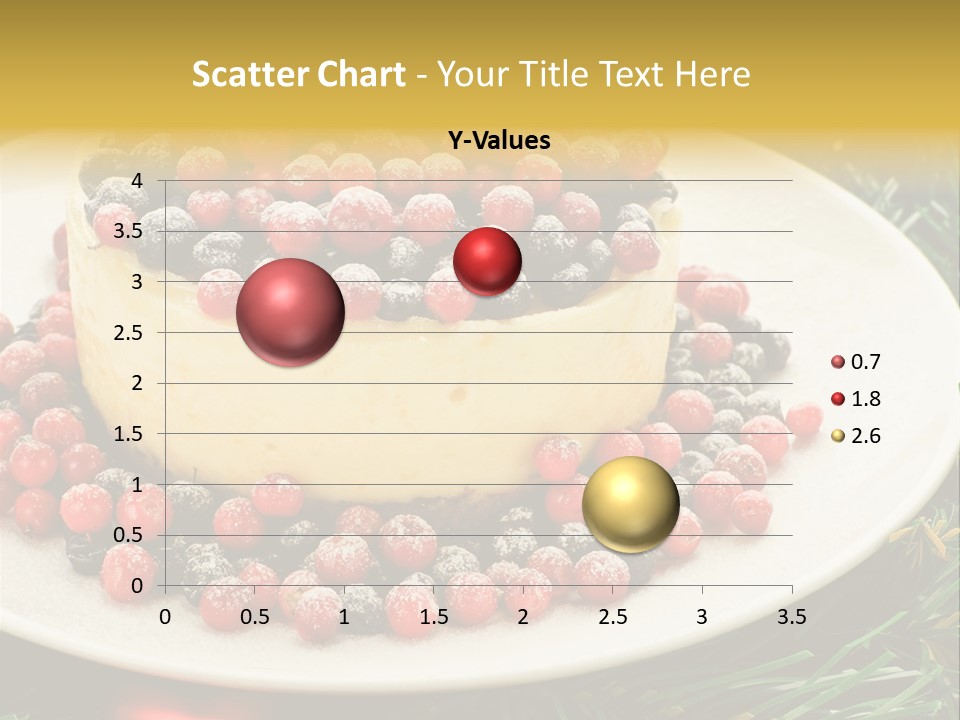 Red Xmas Sweet PowerPoint Template