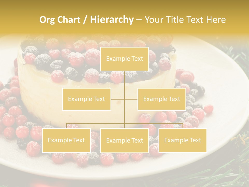 Red Xmas Sweet PowerPoint Template