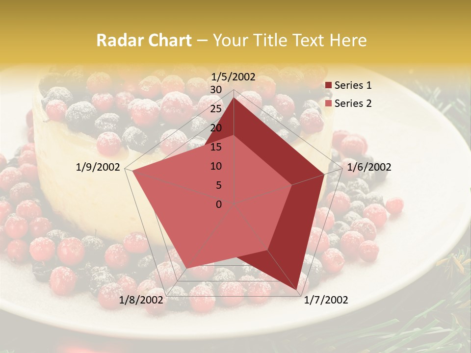 Red Xmas Sweet PowerPoint Template