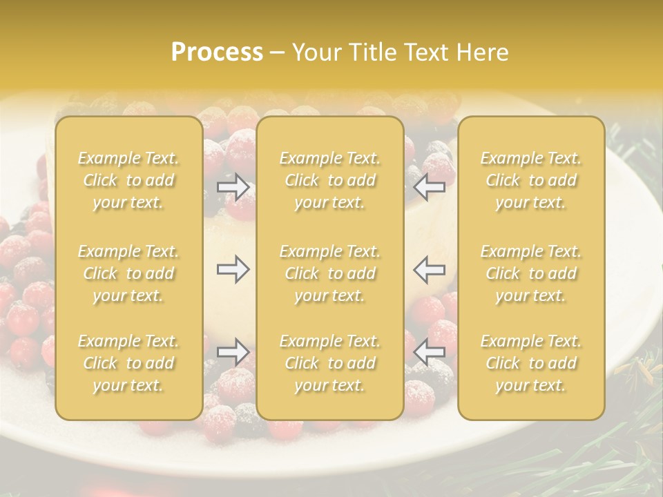 Red Xmas Sweet PowerPoint Template