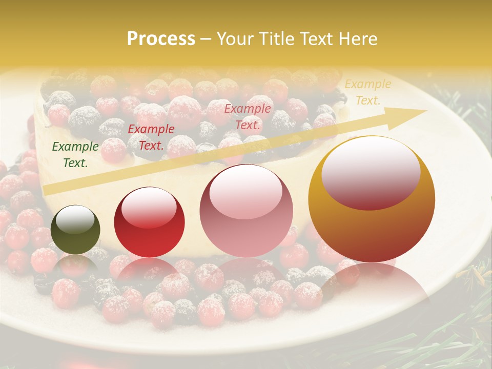 Red Xmas Sweet PowerPoint Template