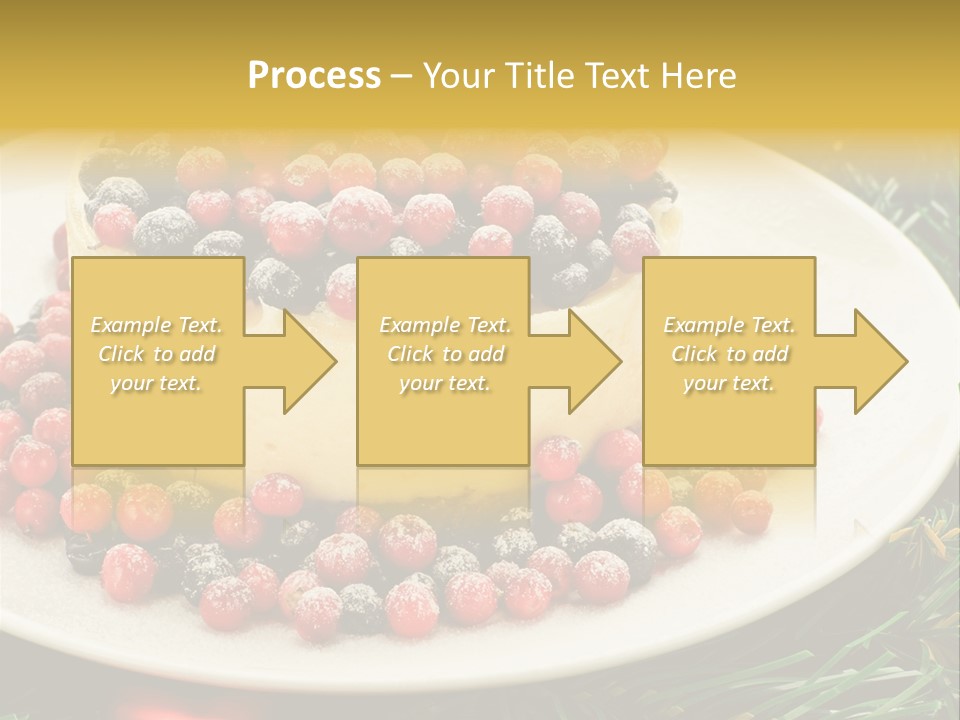 Red Xmas Sweet PowerPoint Template