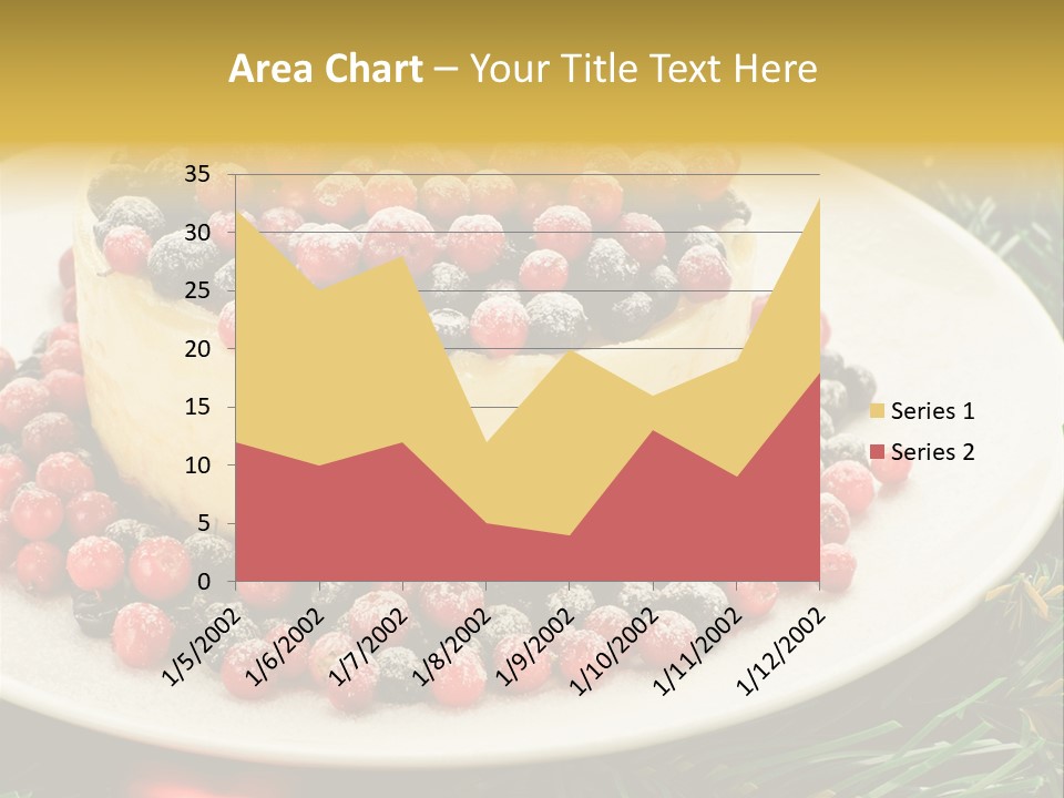 Red Xmas Sweet PowerPoint Template