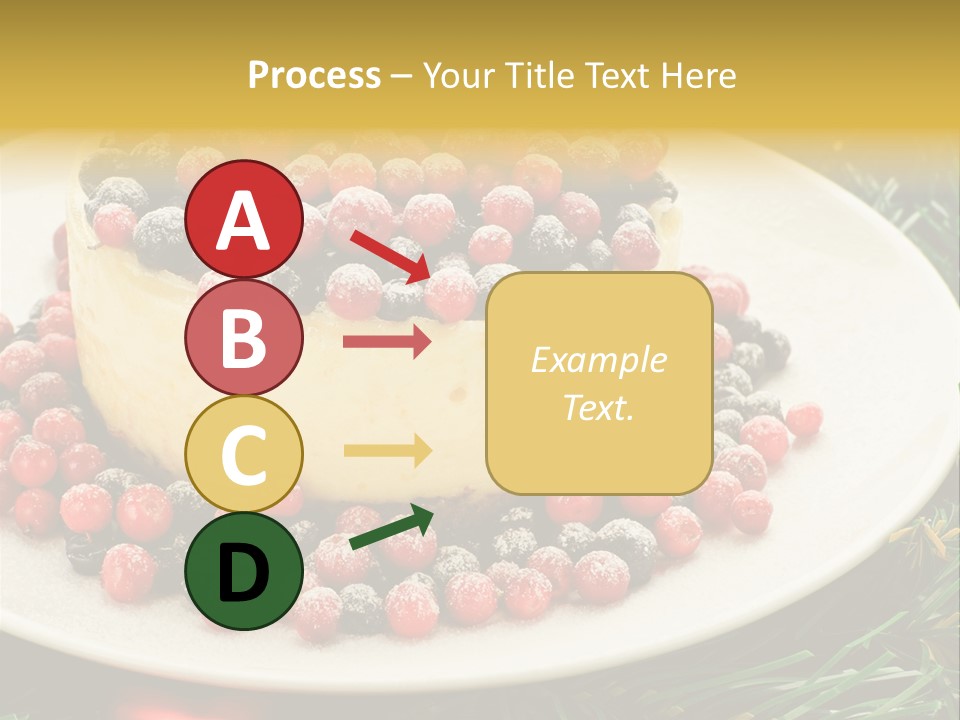 Red Xmas Sweet PowerPoint Template