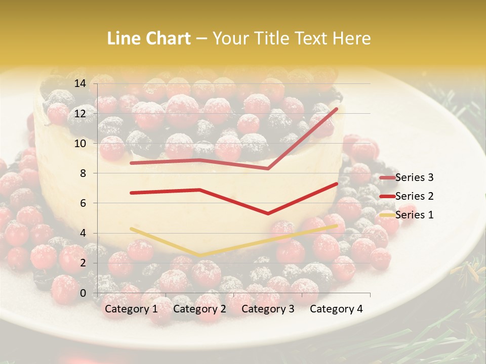Red Xmas Sweet PowerPoint Template