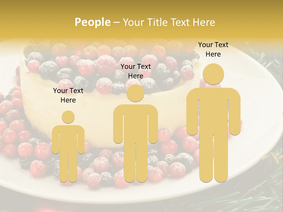 Red Xmas Sweet PowerPoint Template