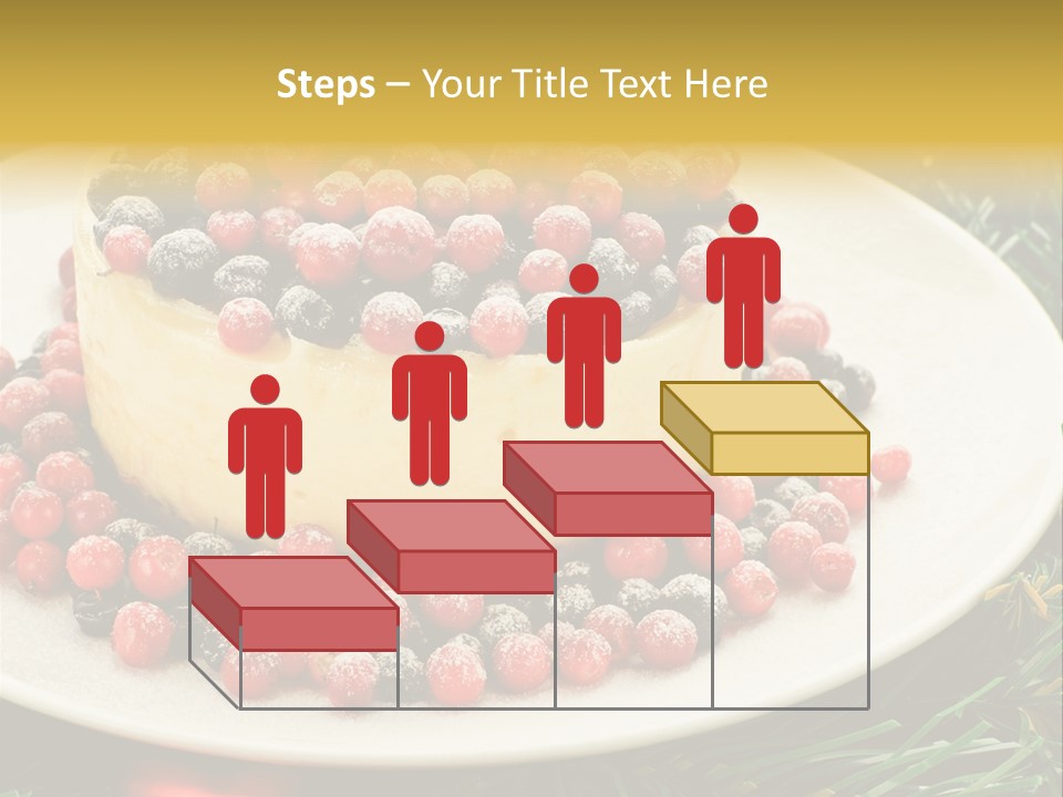 Red Xmas Sweet PowerPoint Template