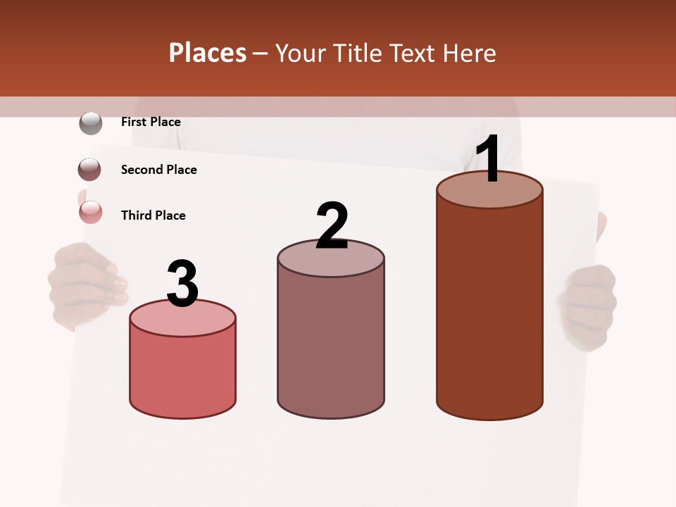 Smiling Male Black Person PowerPoint Template