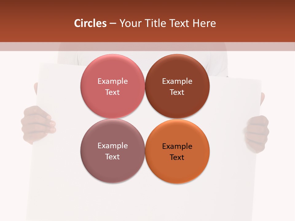 Smiling Male Black Person PowerPoint Template