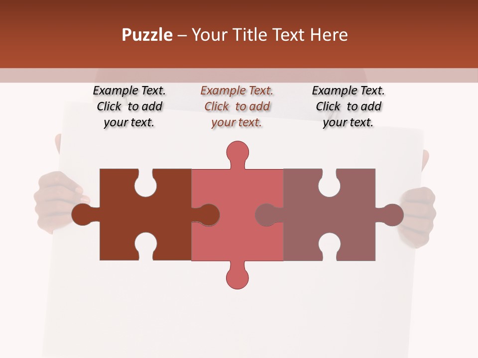 Smiling Male Black Person PowerPoint Template