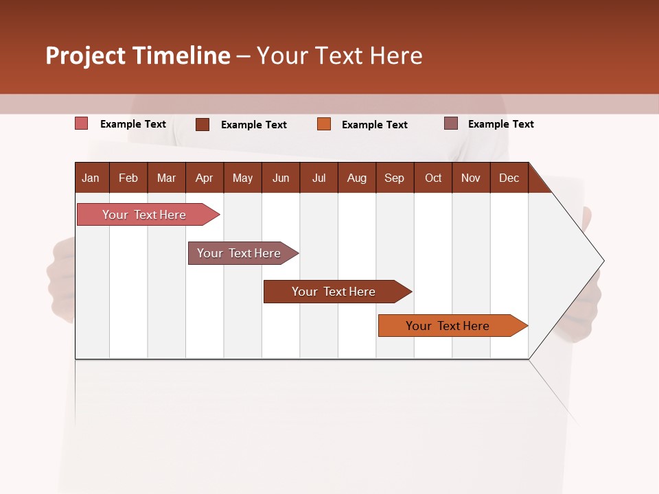 Smiling Male Black Person PowerPoint Template
