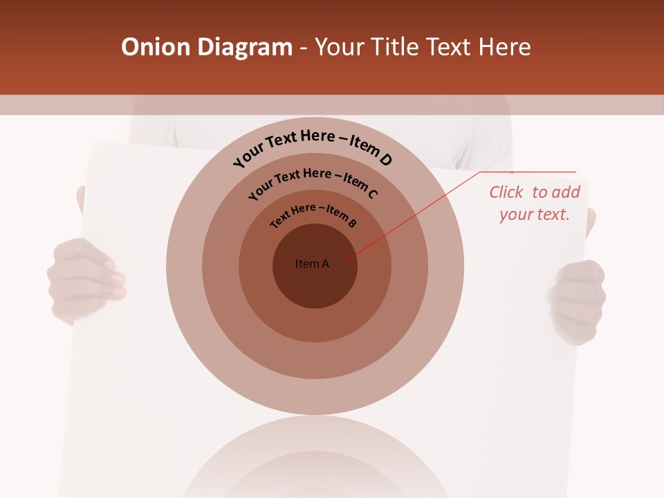 Smiling Male Black Person PowerPoint Template