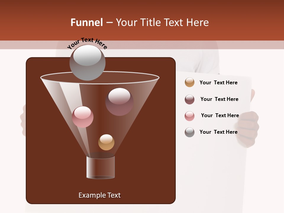Smiling Male Black Person PowerPoint Template