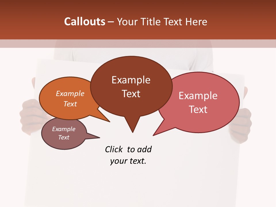 Smiling Male Black Person PowerPoint Template