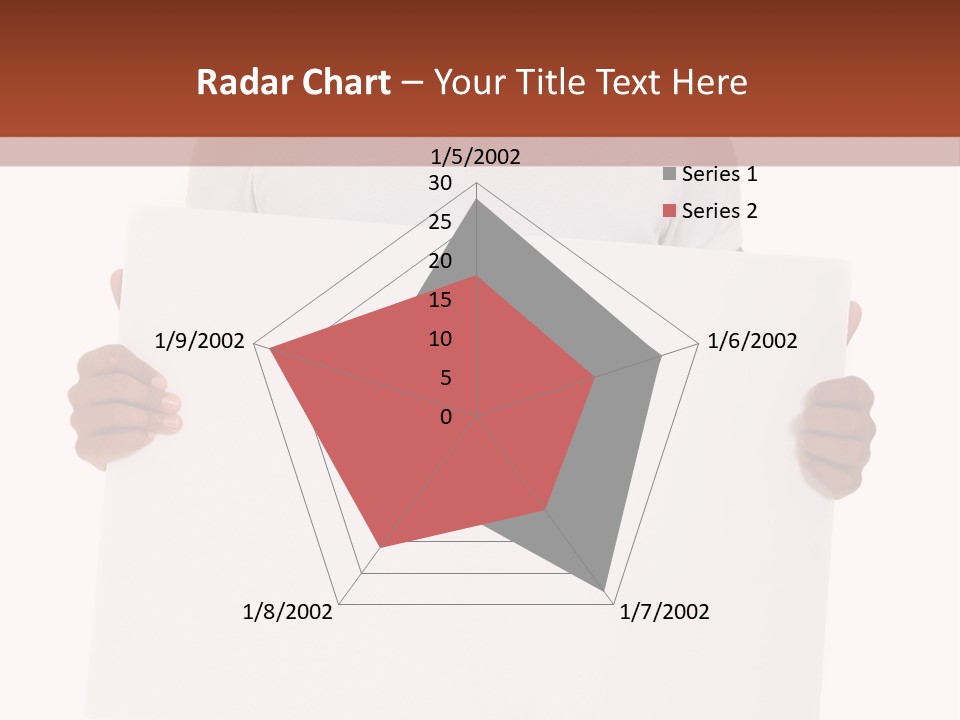 Smiling Male Black Person PowerPoint Template