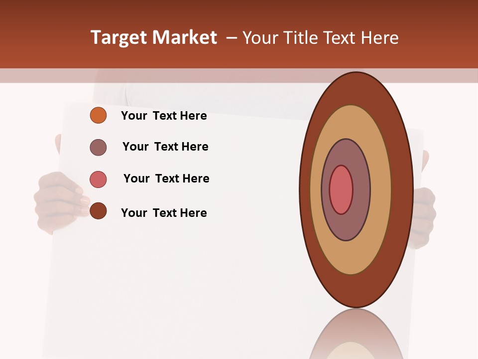 Smiling Male Black Person PowerPoint Template