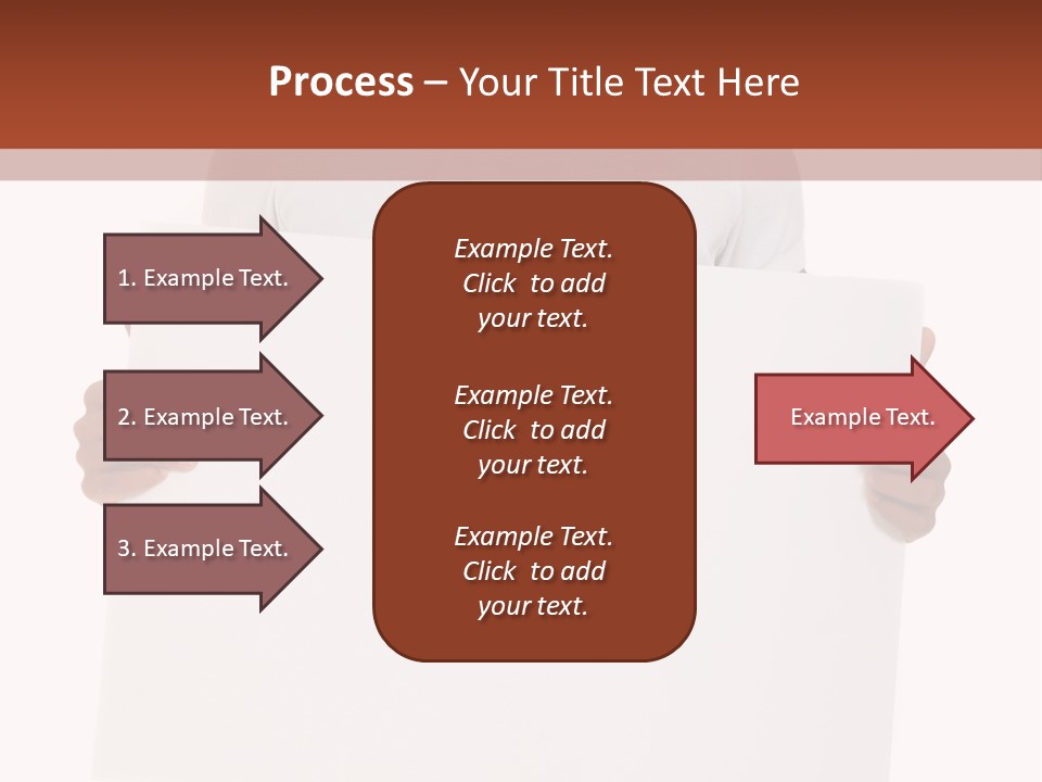 Smiling Male Black Person PowerPoint Template