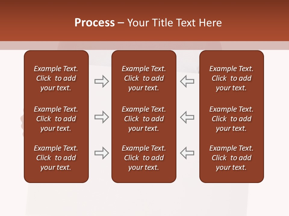 Smiling Male Black Person PowerPoint Template