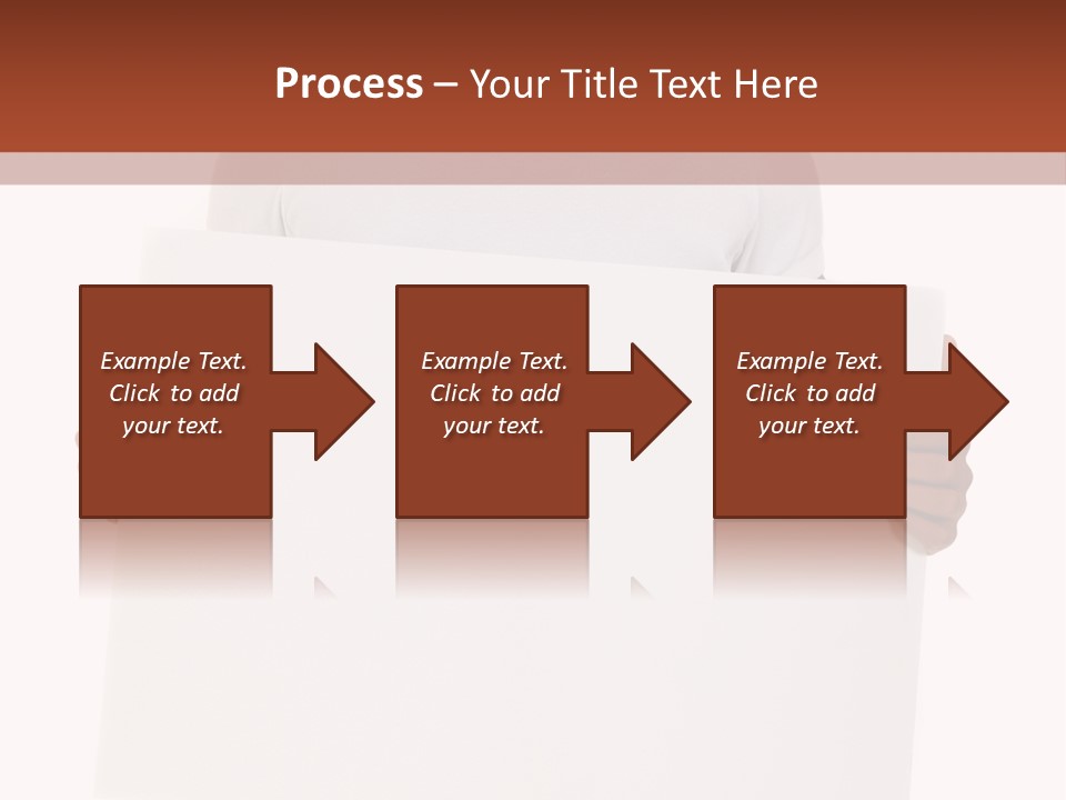 Smiling Male Black Person PowerPoint Template