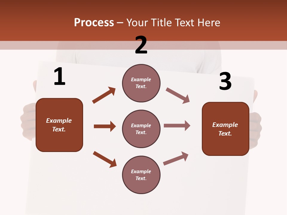 Smiling Male Black Person PowerPoint Template