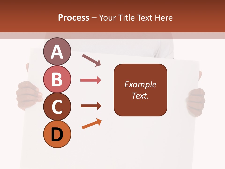 Smiling Male Black Person PowerPoint Template