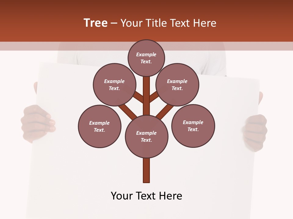 Smiling Male Black Person PowerPoint Template