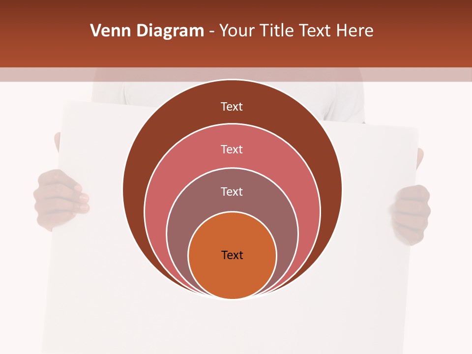 Smiling Male Black Person PowerPoint Template
