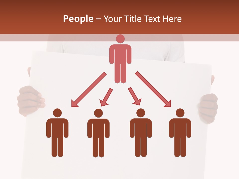 Smiling Male Black Person PowerPoint Template