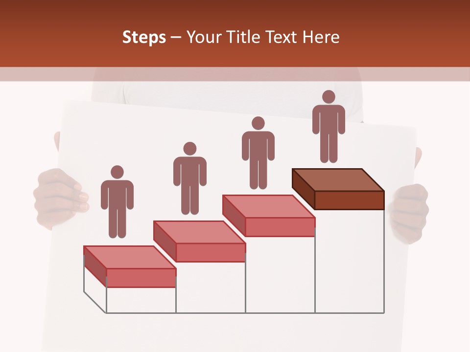 Smiling Male Black Person PowerPoint Template